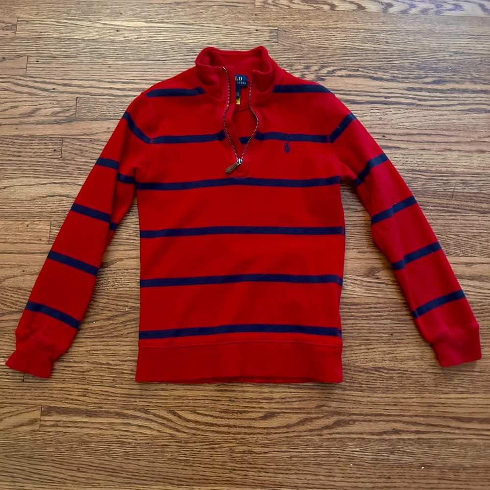 Ralph Lauren - boys half zip boys sweater